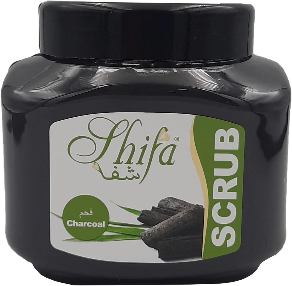 SHIFA SCRUB CHARCOAL 500ML