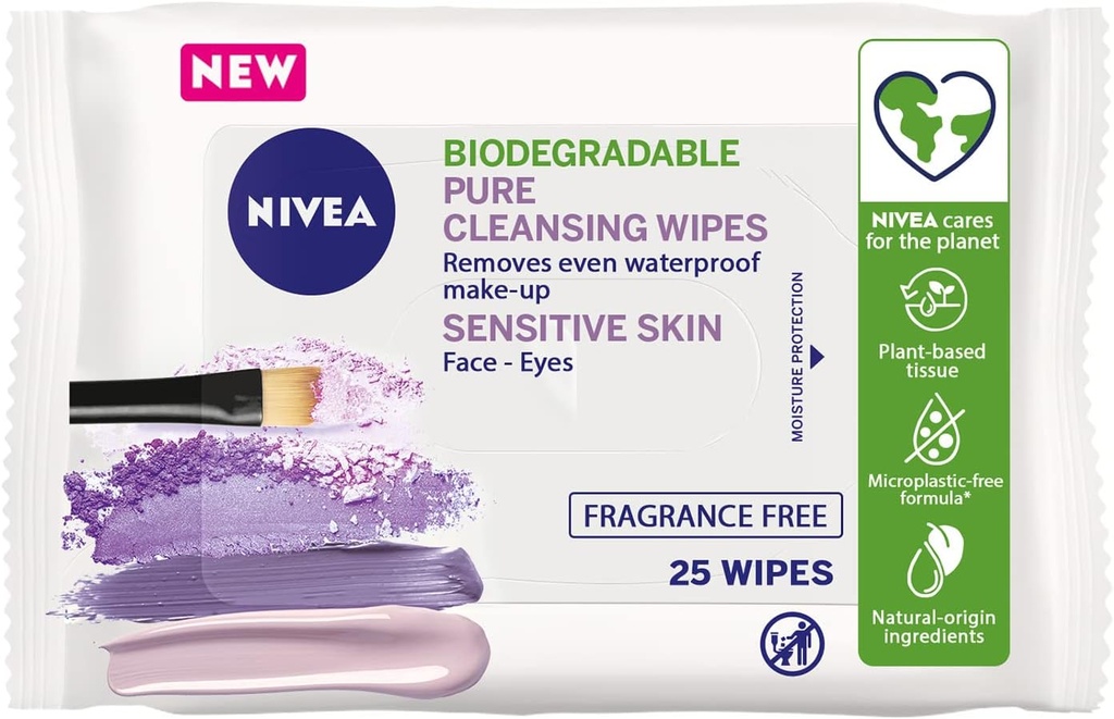 Nivea Cleansing Sensitive 25 Wipes