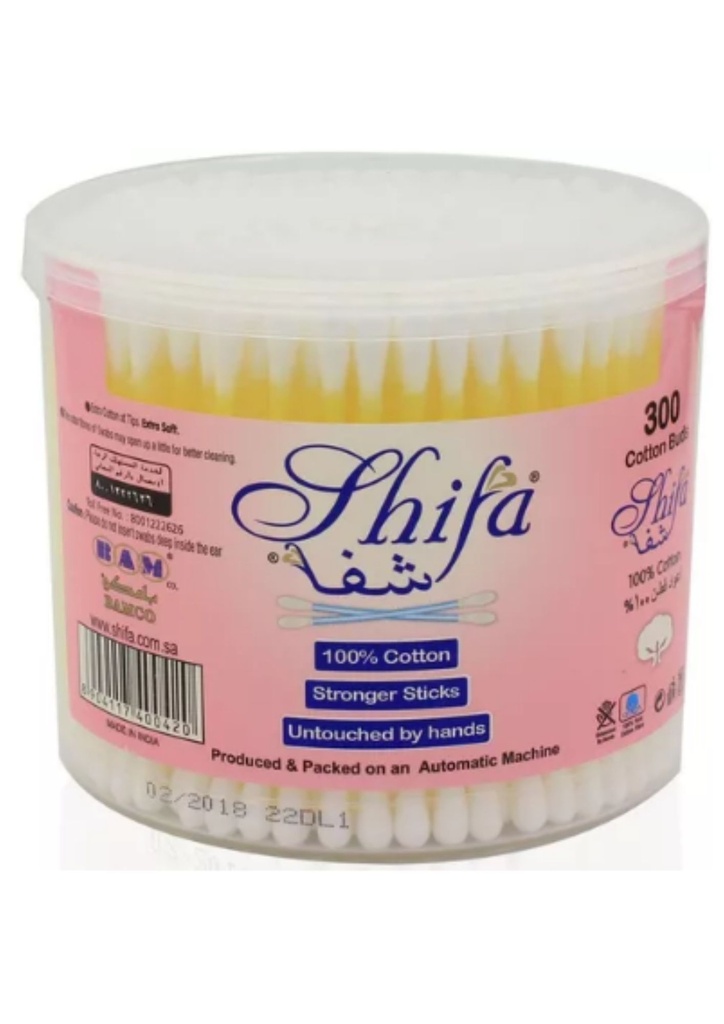 Shifa Cotton Buds 300 pcs