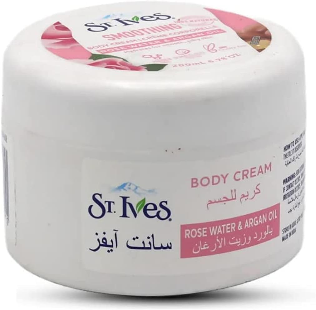 St. Ives Body Cream Rose 200ml