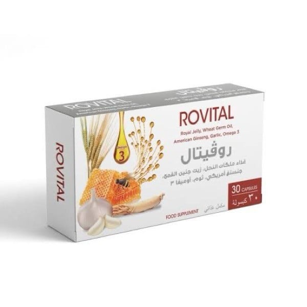 Rovital energy boost 30 cap