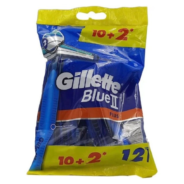 Gillette Blue2 Plus Razors 12 pcs