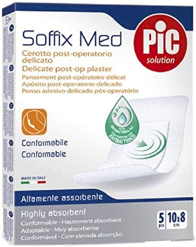 Pic Soffix Med Plaster 10cm 5 pcs