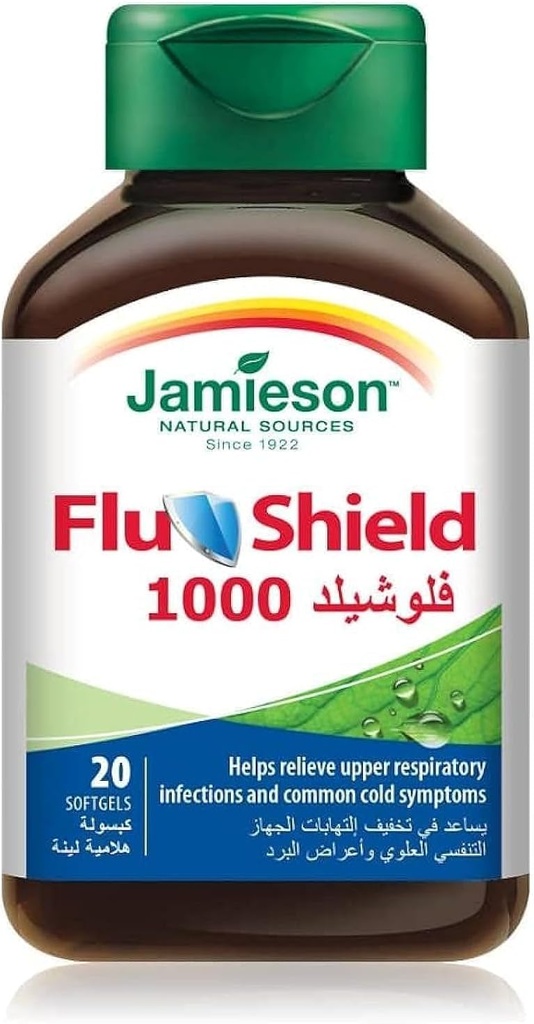 Jamieson Flu Shield 1000mg 20 Capsules