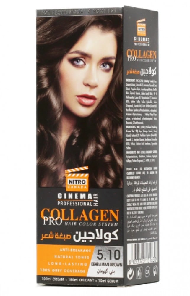 Eveline Cosmetics Collagen Hair Color 5.10