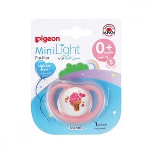 Pigeon Minilight Pacifier Single (S) Girl Ice Cream