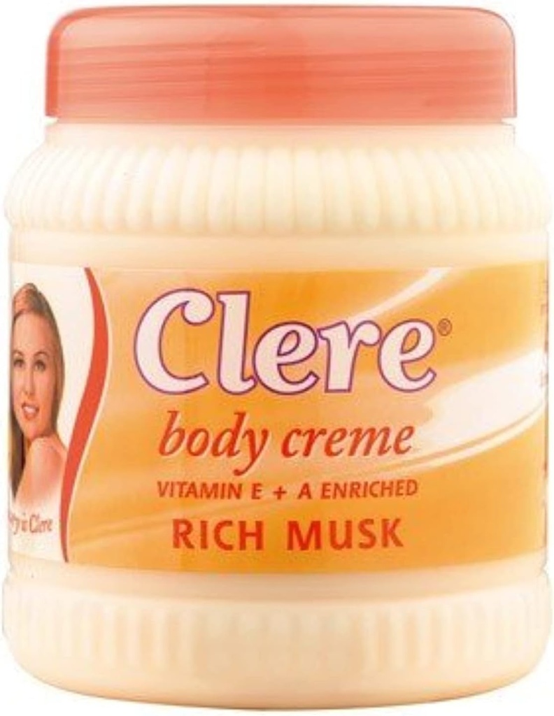 Clere Cream Rich Musk 500ml