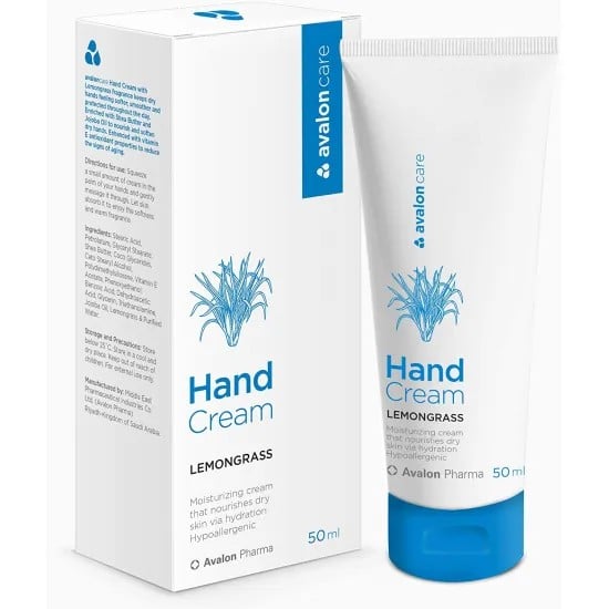 Avalon Care Lemongrass Hand Cream 100ml