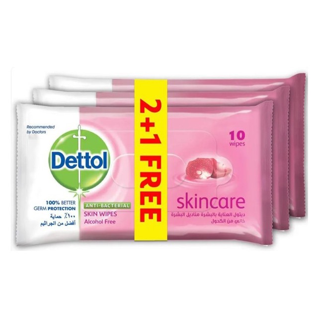 Dettol Skin Wipes Skincare 20s