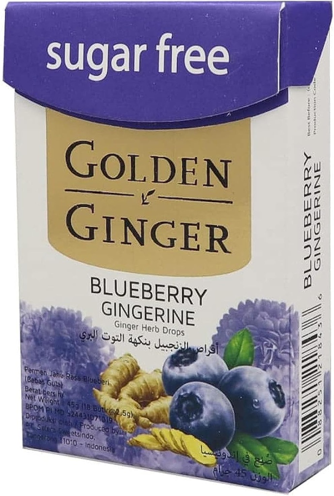 Golden Ginger Blueberry 45g