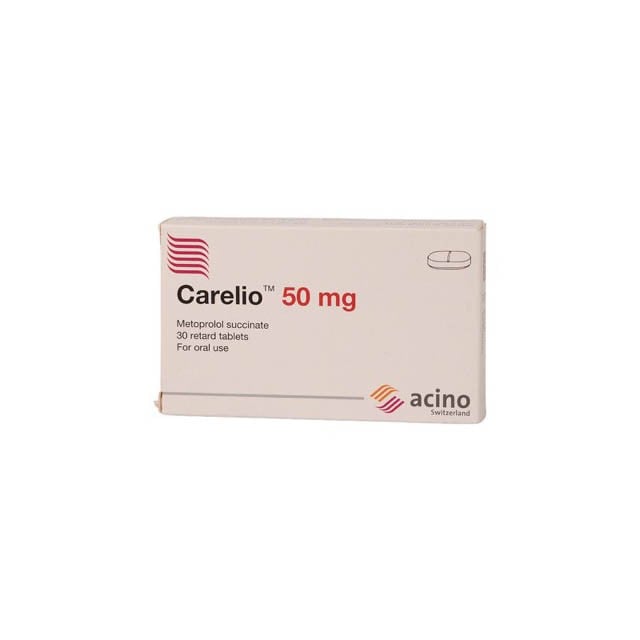 Carelio 50mg Tablets 30