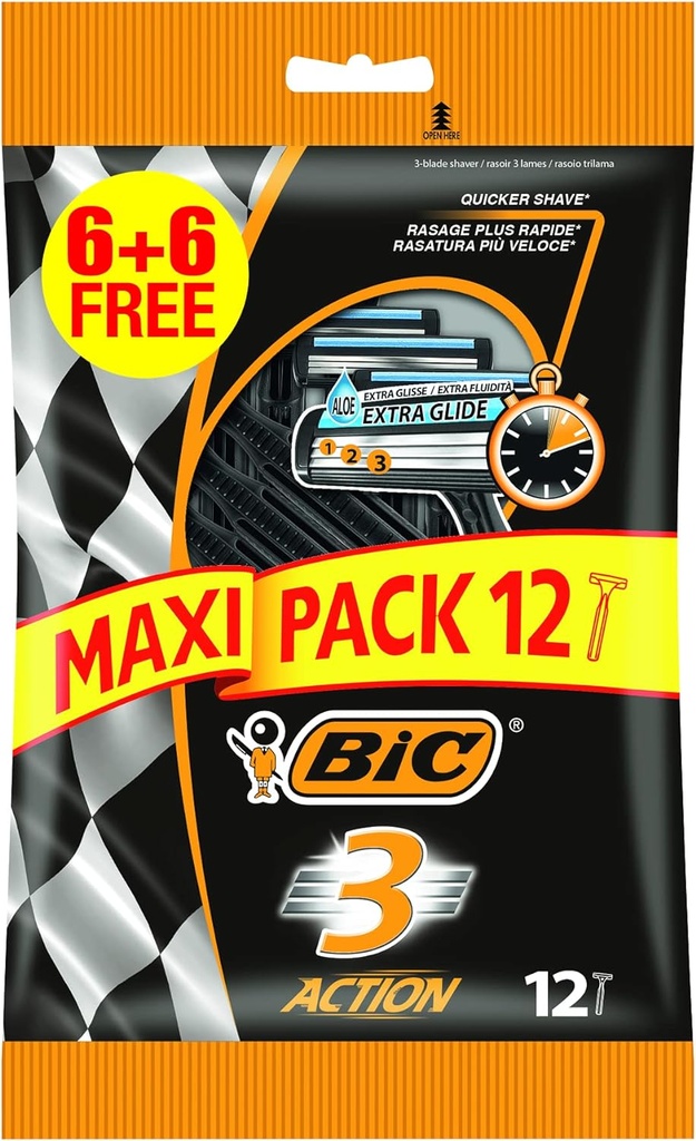 BIC Maxi Pack 8+4 Free Lighters