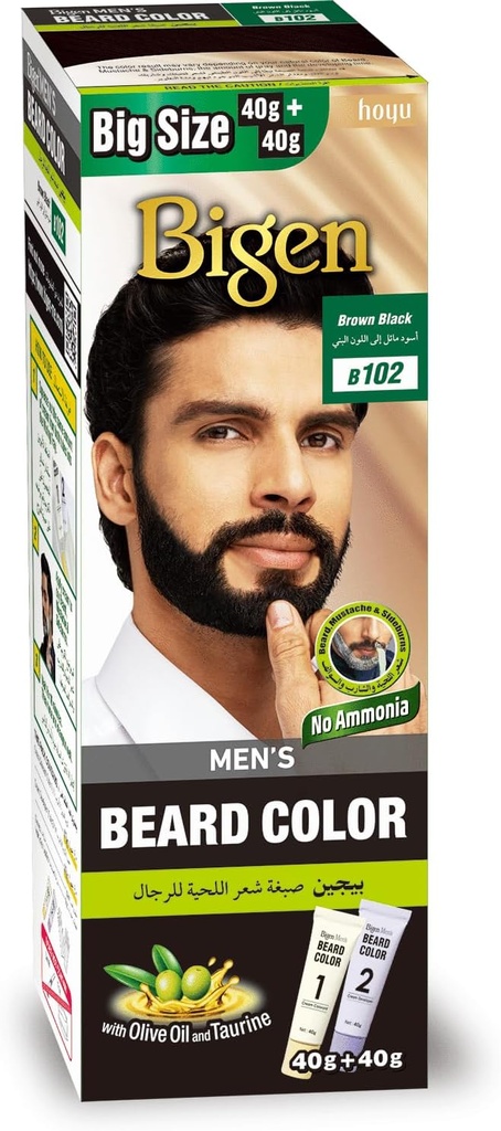 Bigen Beard Color Brown Black 40g