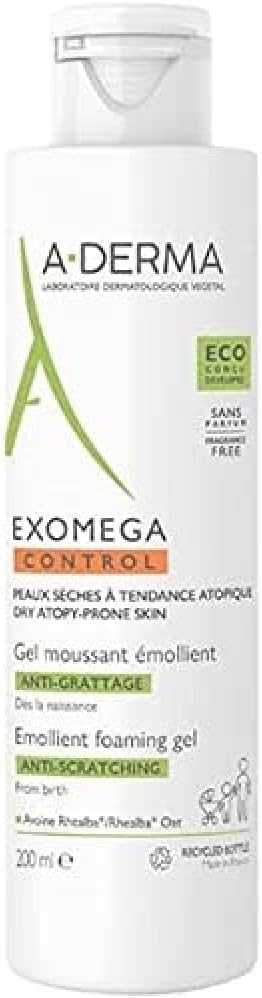 Aderma Exomega Foaming Gel 200 Ml