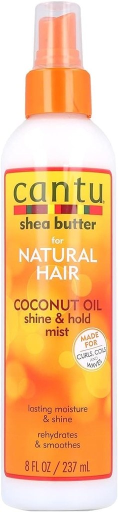 Cantu Coconut Oil Shine & Hold Mist 237ml