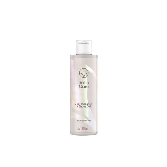 Satin Care Cleanser + Shave Gel 190ml