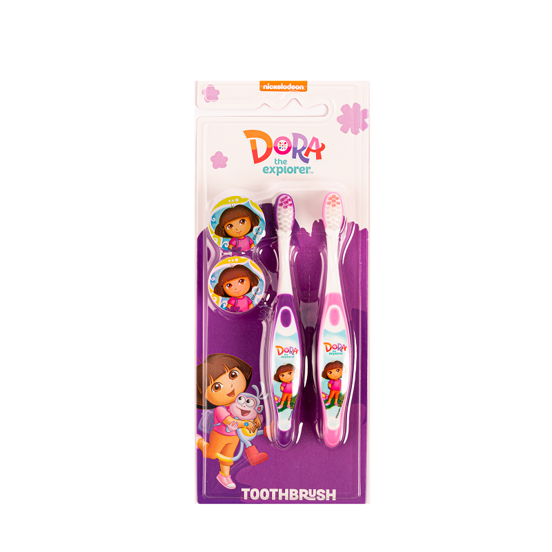 Dora The Explorer Kids Toothbrush 2 Pack