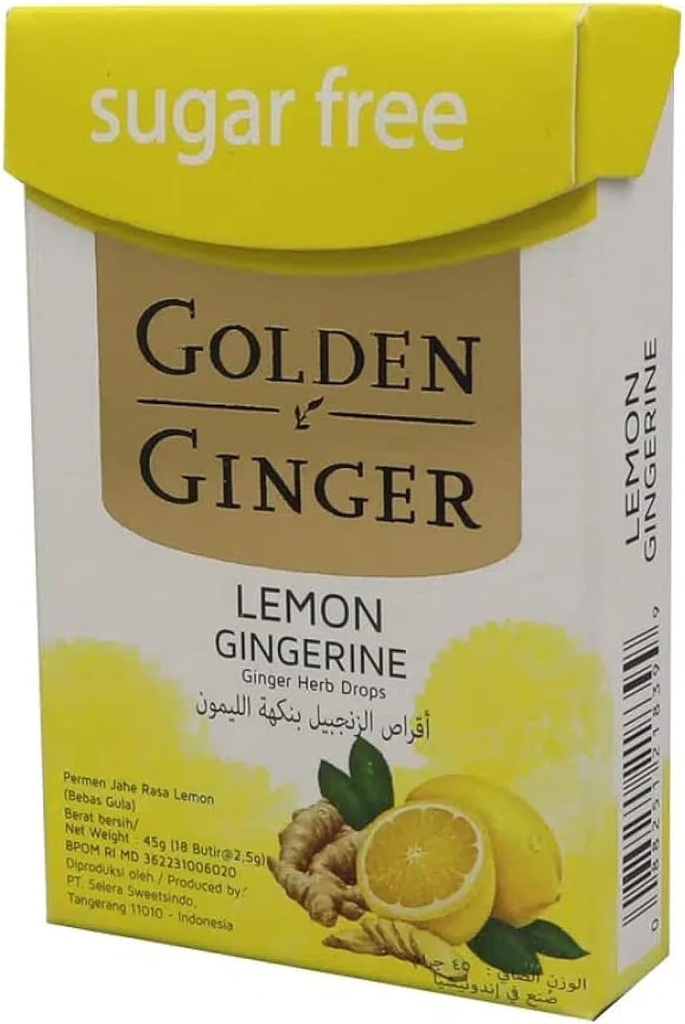 Golden Ginger Lemon 45g