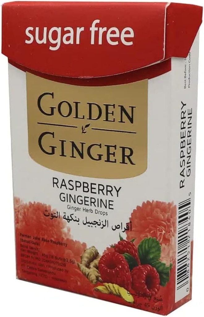 Golden Ginger Raspberry 45g