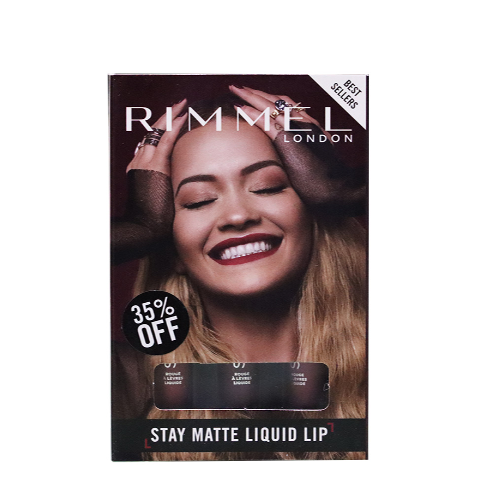 Rimmel Stay Matte Liquid Lip 3 pcs Kit