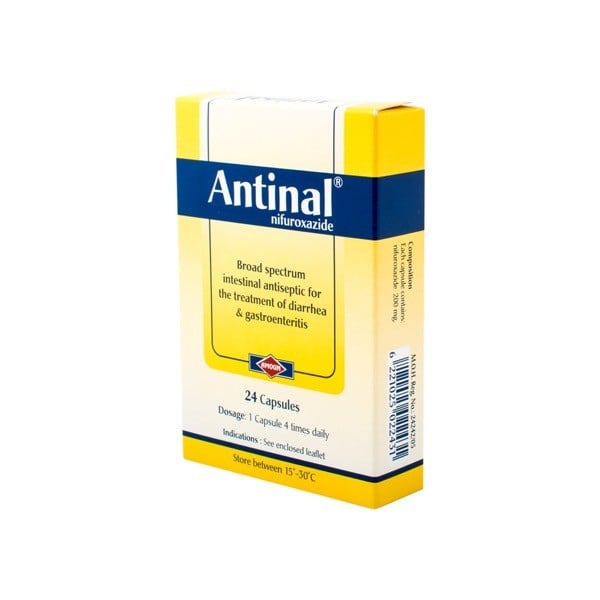 Antinal 200mg Capsules 24