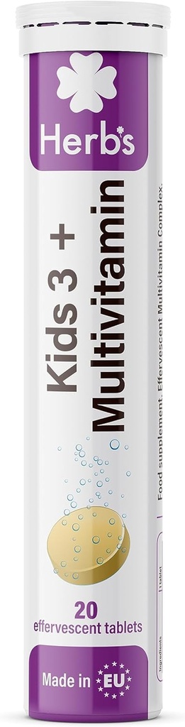 Herbs Multi-vit For Kids Effervescent Tablets 3+ 30