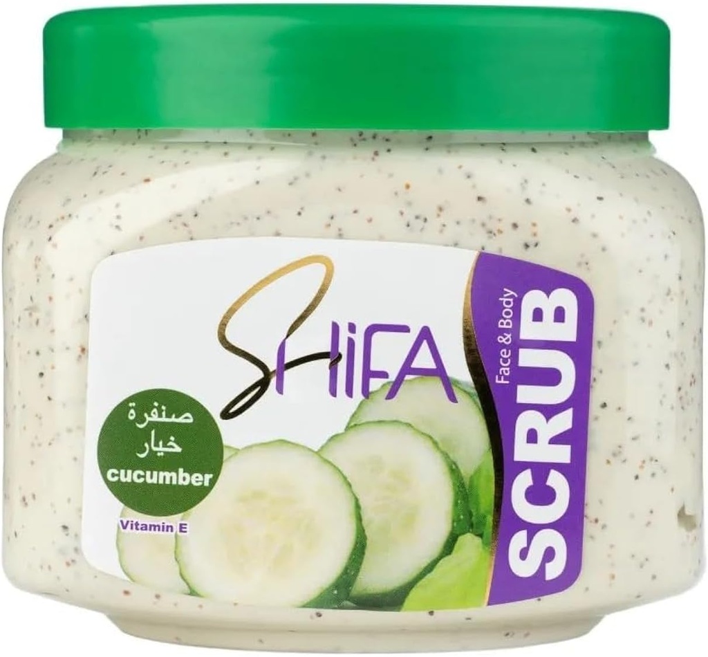 SHIFA SCRUB CUCOMBER 500ML