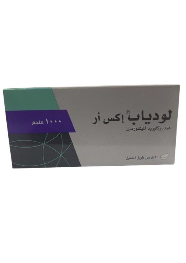 Lodiab Xr 1000mg Tablets 30