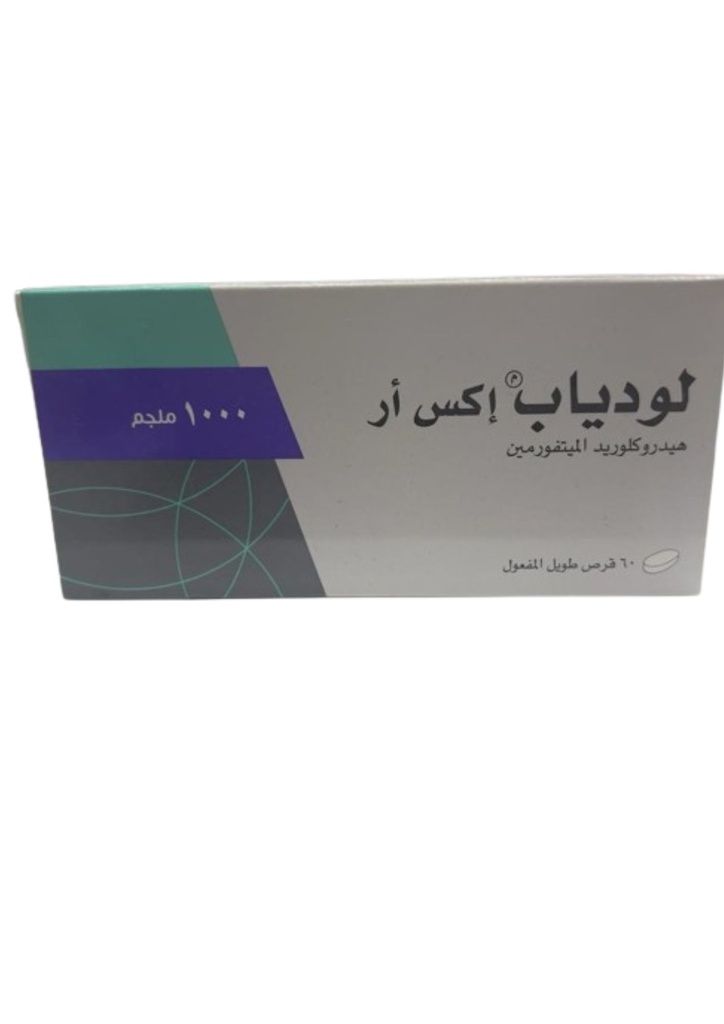 Lodiab Xr 1000mg Tablets 60