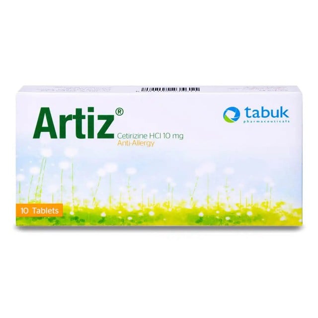 Artiz Antihistamine 10mg Tablets 30