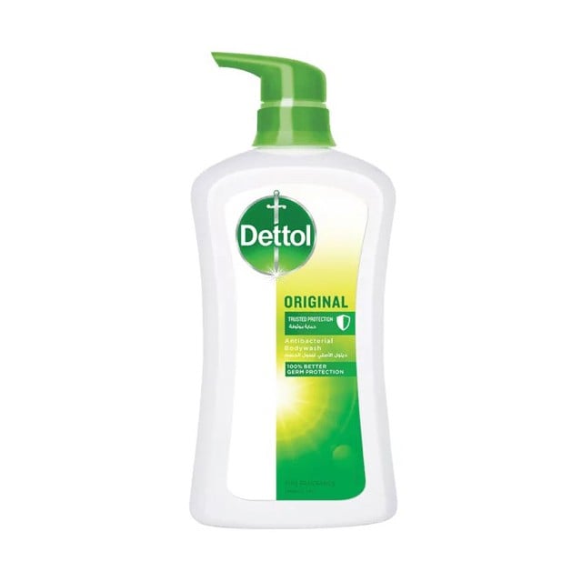 Dettol Shower Gel Cool 500ml with Puff