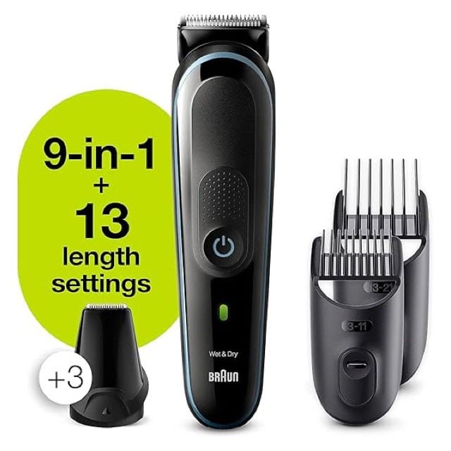 Braun MGK5280 All-in-One Trimmer 9-in-1 Kit