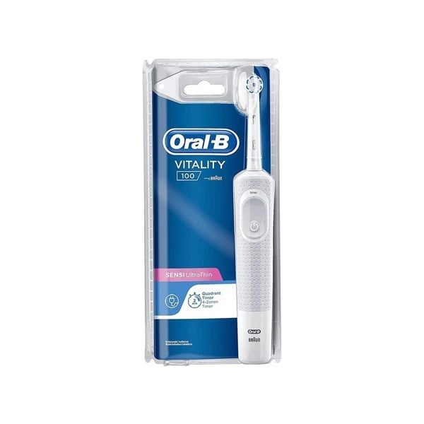 Oral-B D100 Vitality Plus White Clean Electric Toothbrush