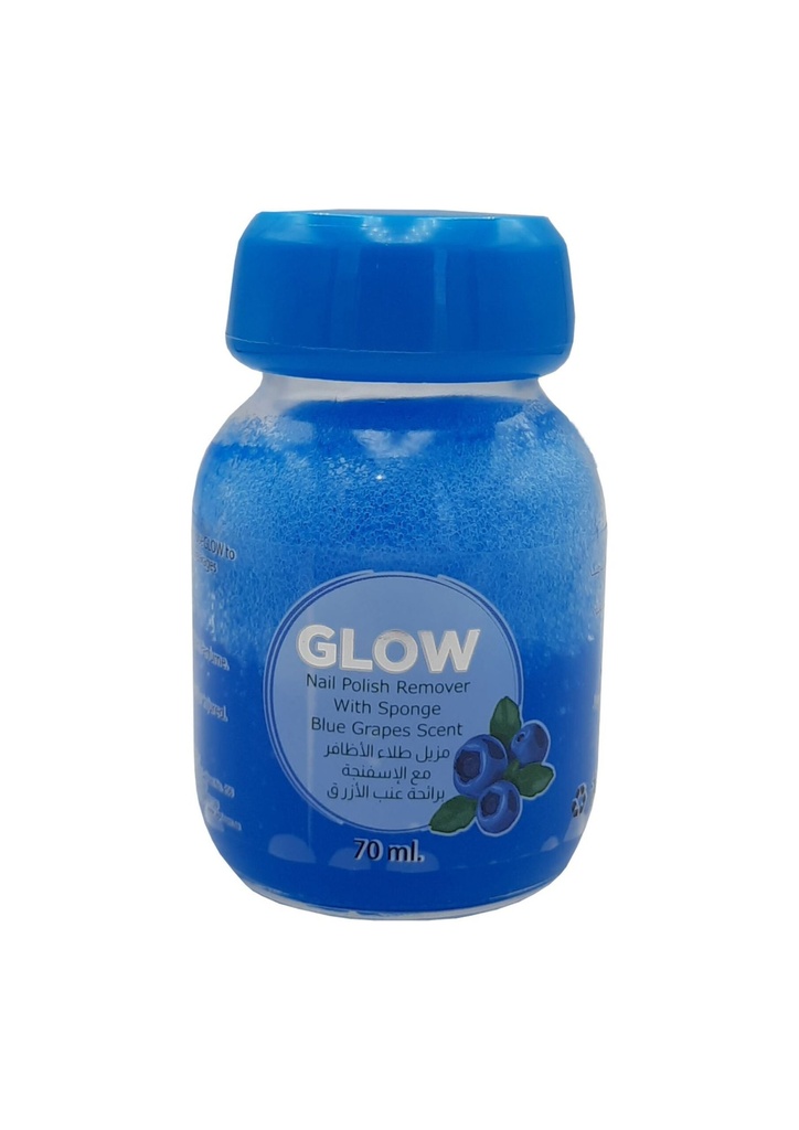 Glow Nail Polish Remover Blue 70ml