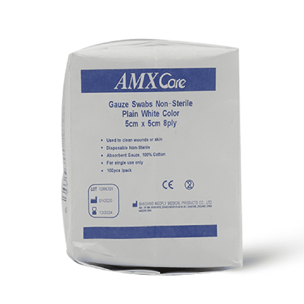 Gauze Swabs 5x5cm 100 pcs