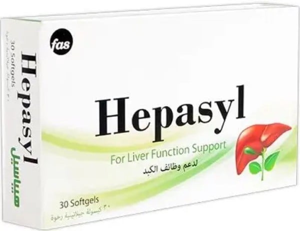 Hepasyl liver support 30 capsules