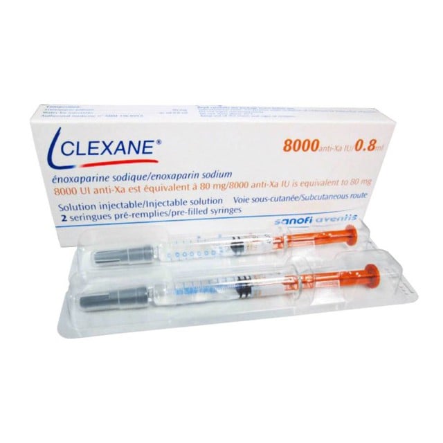 Inhixa 6000 iu (60 mg)/0.6 ml Syringes 2