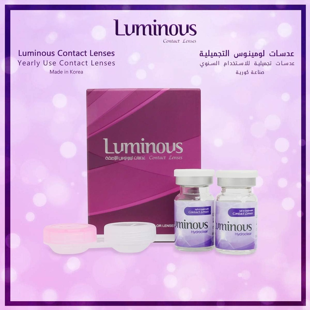 Luminous Contact Lenses Crystal