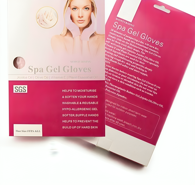 Lamore Spa Gel Gloves Pink