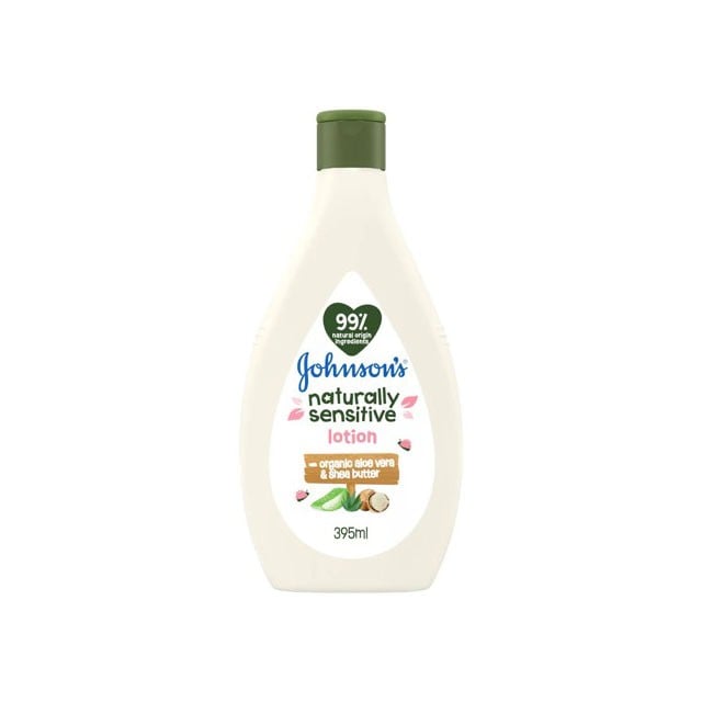 JOHNSON NATURALLY SENSITIVE LOTION 395 ML