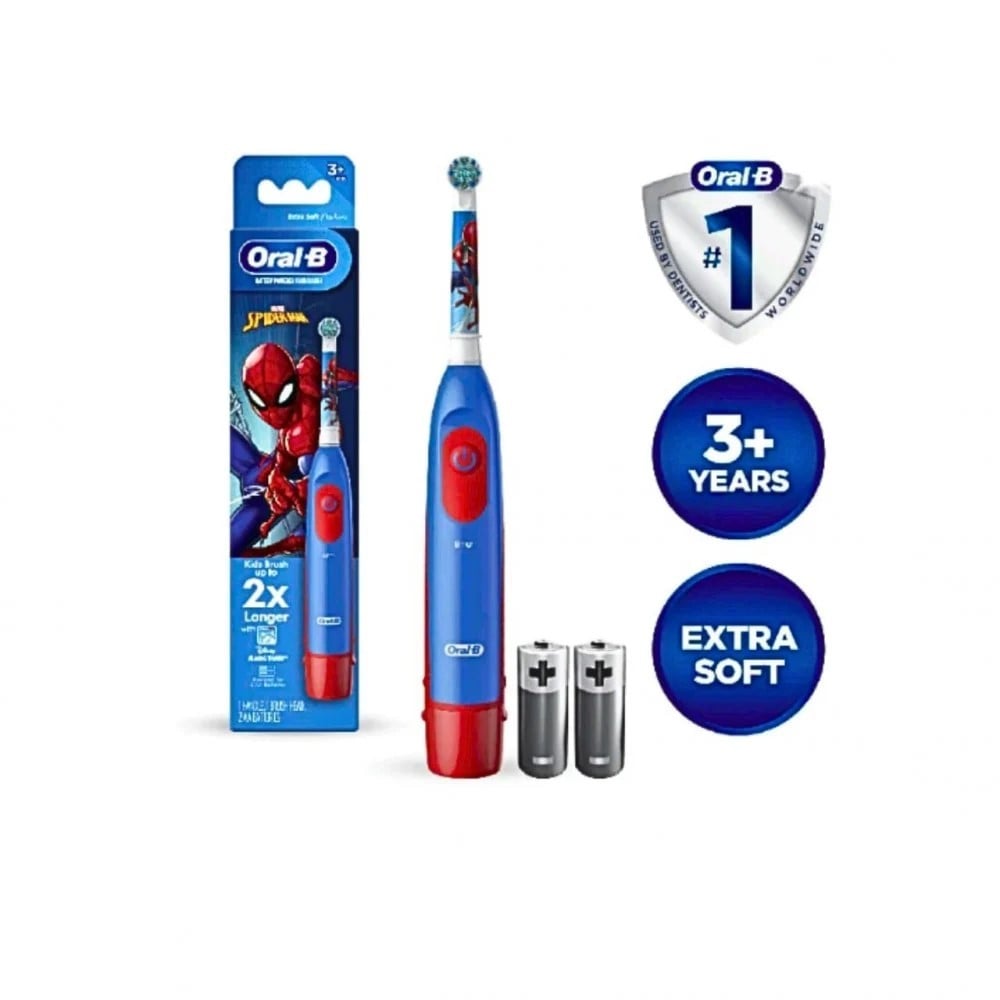 Oral-B Toothbrush Spiderman with Battery