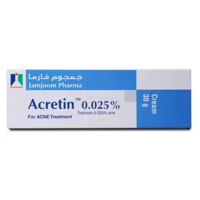 Acretin Cream 0.025% 30g