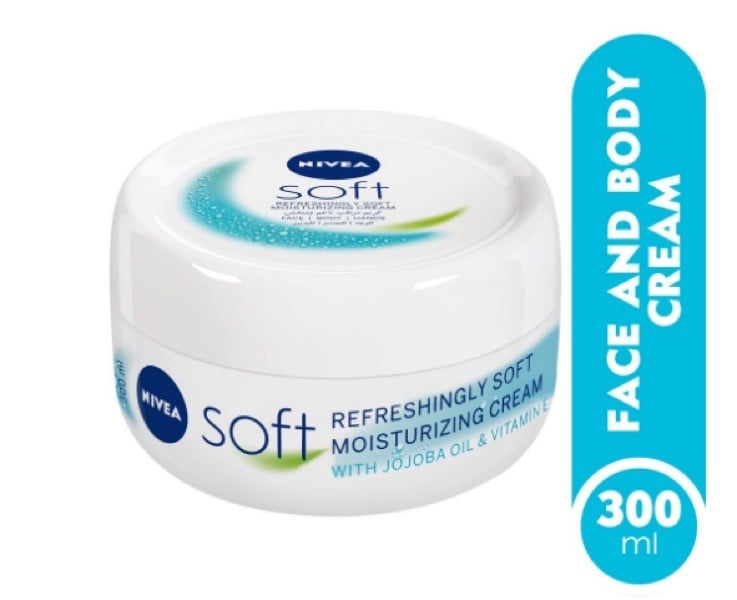 NIVEA SOFT MOISTURIZING CREAM 200+100ML FREE