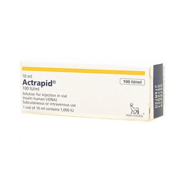 Actrapid Hm 100iu/ml Vial 10ml