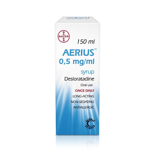 Aerius Syrup 0.5mg/ml 150ml