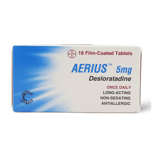 Aerius 5mg Tablets 18