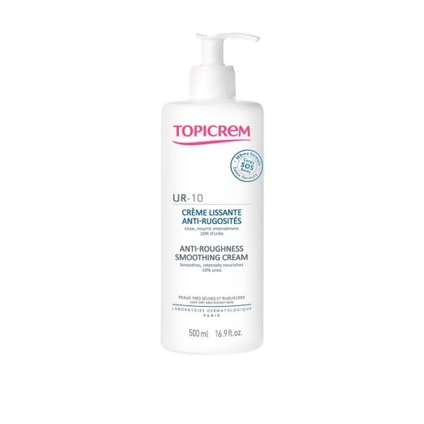 Topicrem Ur10 Anti Roughness Smoothing Cream 500ml