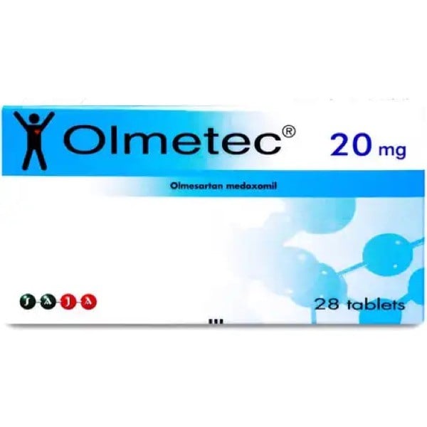 Olmetec 20mg Tablets 28