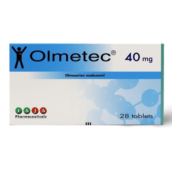 Olmetec 40mg Tablets 28