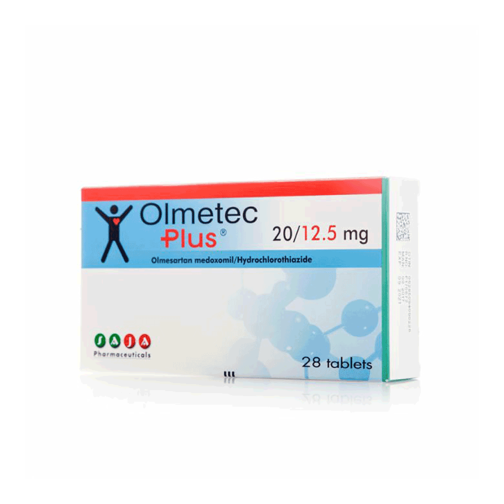 Olmetec Plus 20mg/12.5mg Tablets 28